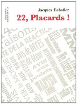 22 PLACARDS