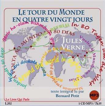 LE TOUR DU MONDE EN QUATRE-VINGTS JOURS / 1 CD MP3