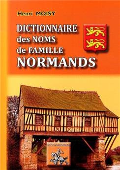 DICTIONNAIRE DES NOMS DE FAMILLE NORMANDS