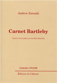 CARNET BARTLEBY