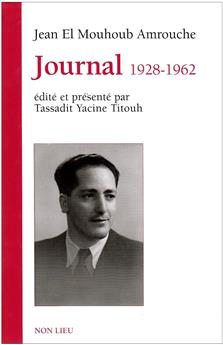 JOURNAL 1928-1962 JEAN EL MOUHOUB