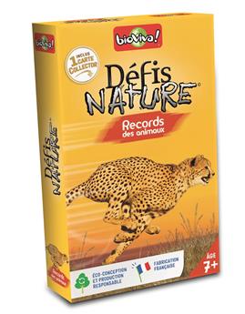 DÉFIS NATURE - RECORDS DES ANIMAUX (7+)