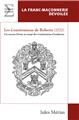 LES CONSTITUTIONS DE ROBERTS (1722) : UN ANCIEN DEVOIR AU TEMPS DES CONSTITUTIONS D’ANDERSON  