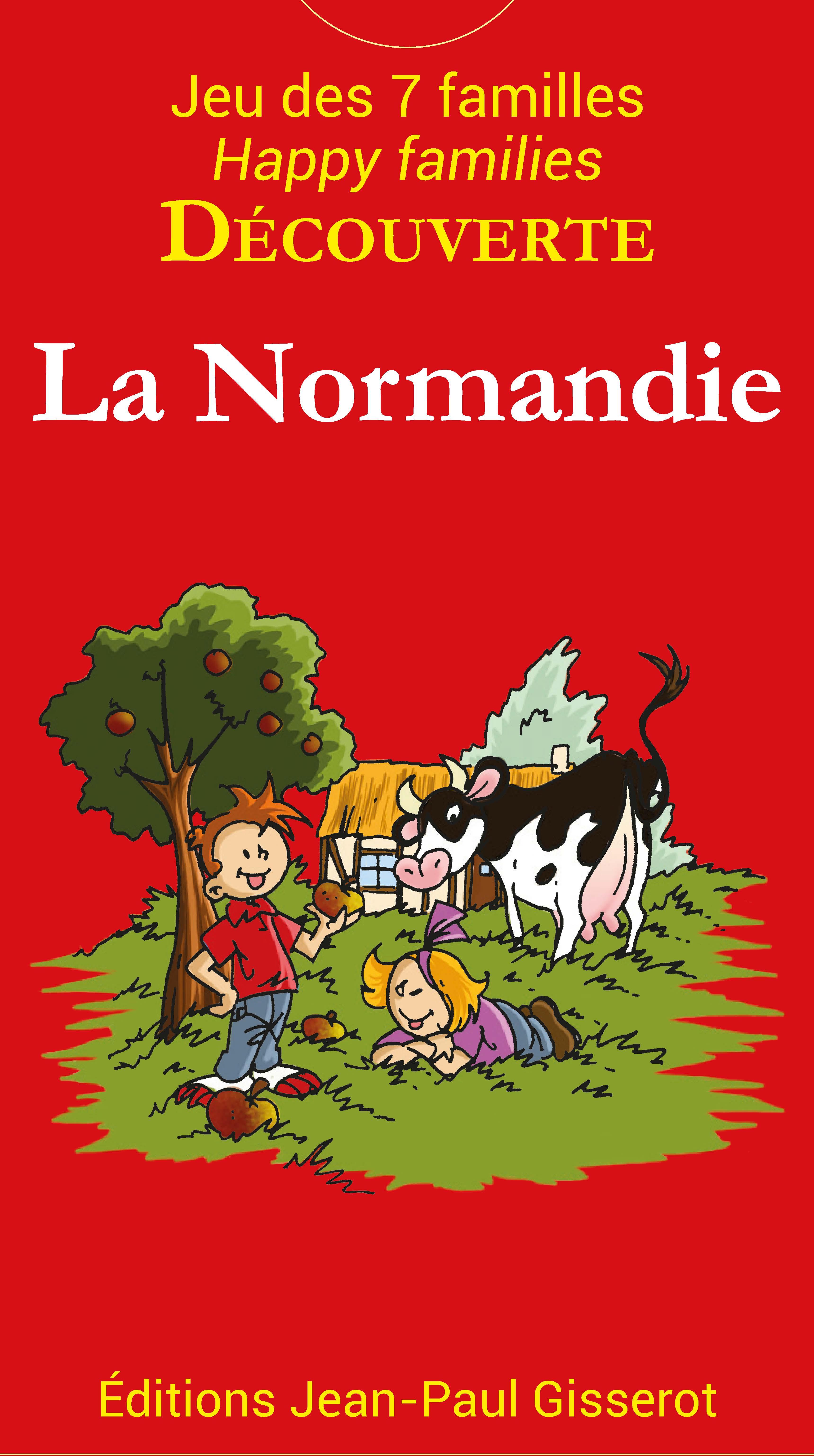 JEU DES 7 FAMILLES DÉCOUVERTE - LA NORMANDIE  