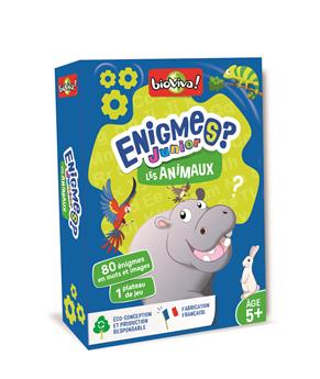 ENIGMES JUNIOR - LES ANIMAUX (5+)