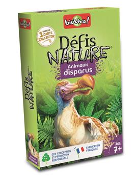 DÉFIS NATURE - ANIMAUX DISPARUS (7+)