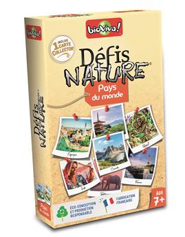 DÉFIS NATURE - PAYS DU MONDE (7+)