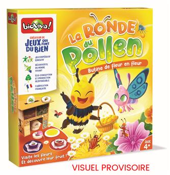 LA RONDE DU POLLEN : BUTINE DE FLEUR EN FLEUR