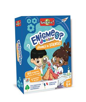 ENIGMES JUNIOR - GRAINES DE SCIENCES.