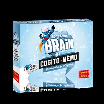 CAPTAIN BRAIN  - COGITO MEMO - JE MÉMORISE, JE CATÉGORISE - 3/6 ANS