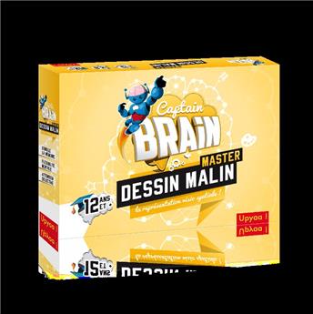 CAPTAIN BRAIN  - DESSIN MALIN MASTER - REPRÉSENTATION VISIO SPATIALE - 12+