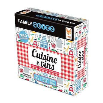 FAMILY QUIZZ CUISINE ET VINS - NOUVELLE EDITION.