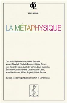 LA METAPHYSIQUE