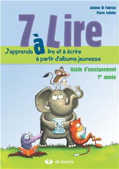 7 À LIRE - GUIDE D'ENSEIGNEMENT 6/7 ANS