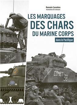 LES MARQUAGES DES CHARS DU MARINE CORPS DANS LE PACIFIQUE