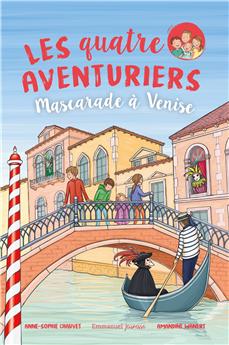 LES QUATRE AVENTURIERS - TOME 8 : MASCARADE À VENISE